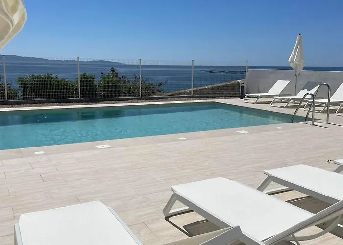 De Luxe Type 4 Eden Sanguinaires Vue Avec Piscine Chauffee Ajaccio (Corsica)