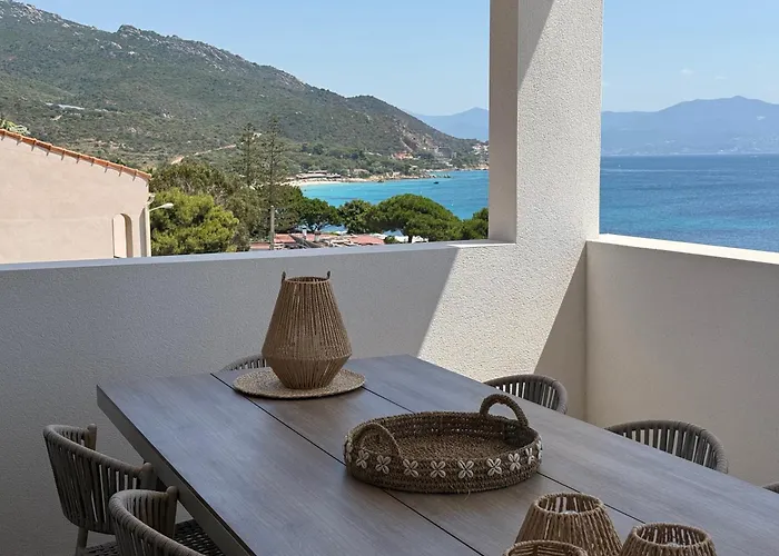 Apartmán De Luxe Type 4 Eden Sanguinaires Vue Avec Piscine Chauffee *