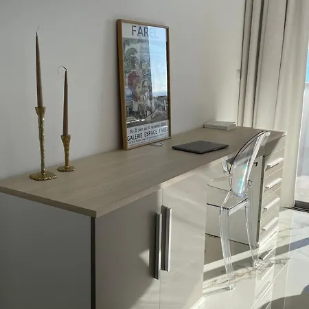 De Luxe Type 4 Eden Sanguinaires Vue Avec Piscine Chauffee * 阿雅克肖