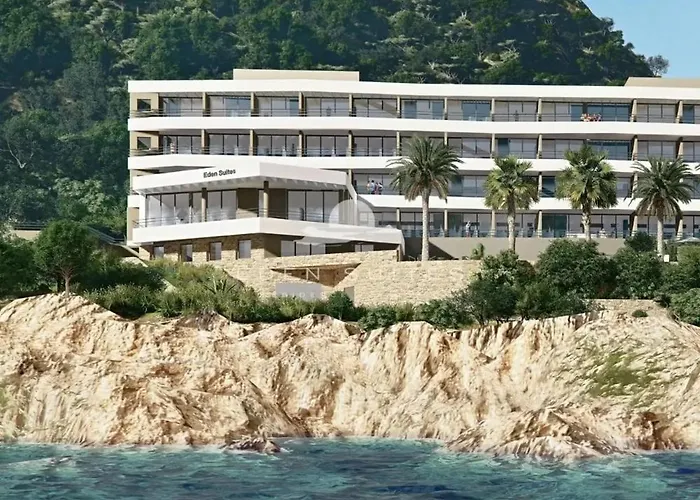 De Luxe Type 4 Eden Sanguinaires Vue Avec Piscine Chauffee Lägenhet *