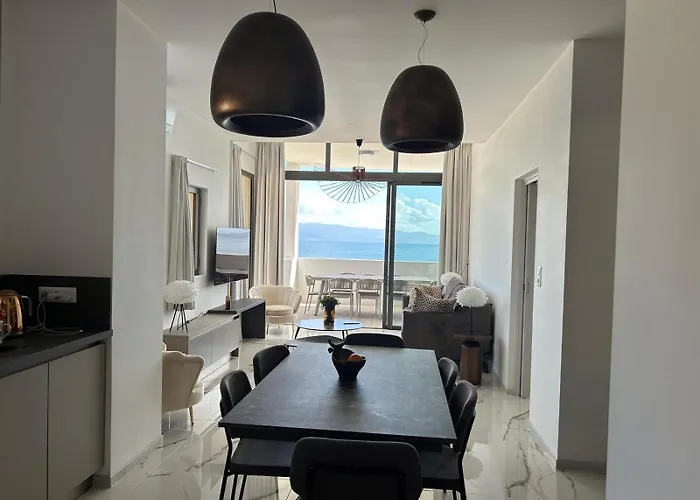 Lägenhet De Luxe Type 4 Eden Sanguinaires Vue Avec Piscine Chauffee Ajaccio (Corsica)