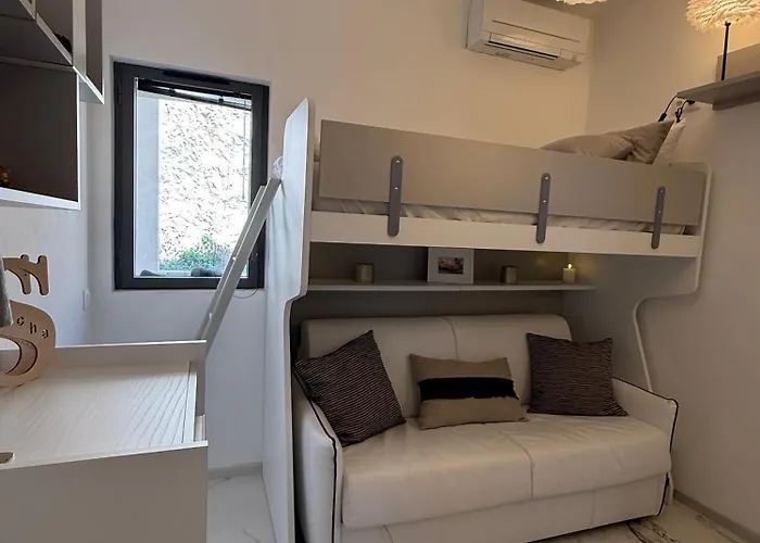 De Luxe Type 4 Eden Sanguinaires Vue Avec Piscine Chauffee Lägenhet *